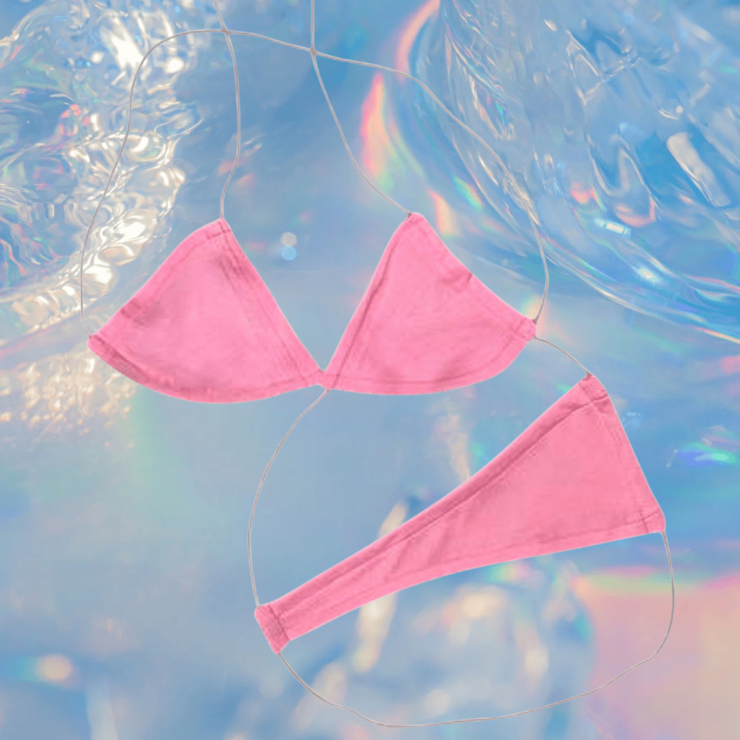 Baby Pink Microkini Set - GrlFriday Shop