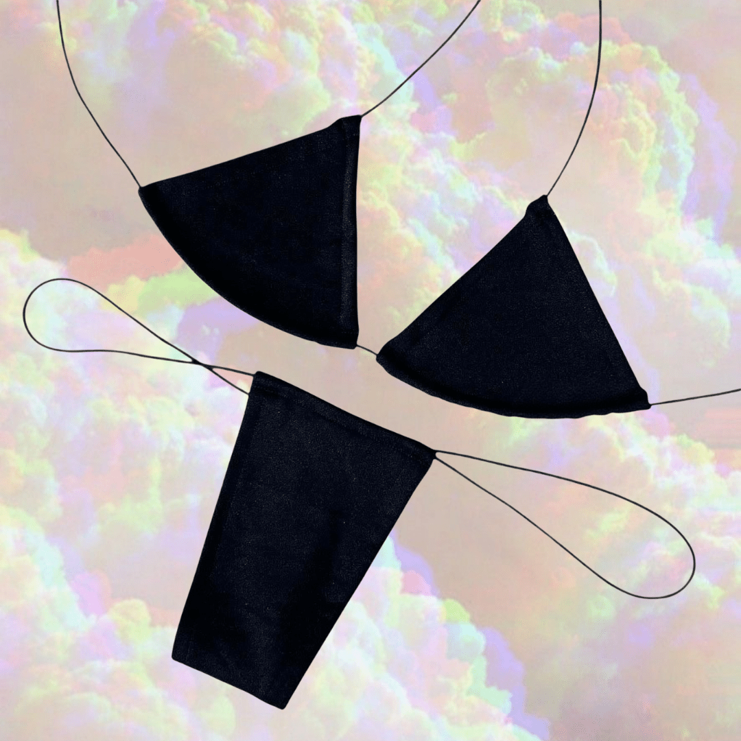 Black Microkini Set - GrlFriday Shop