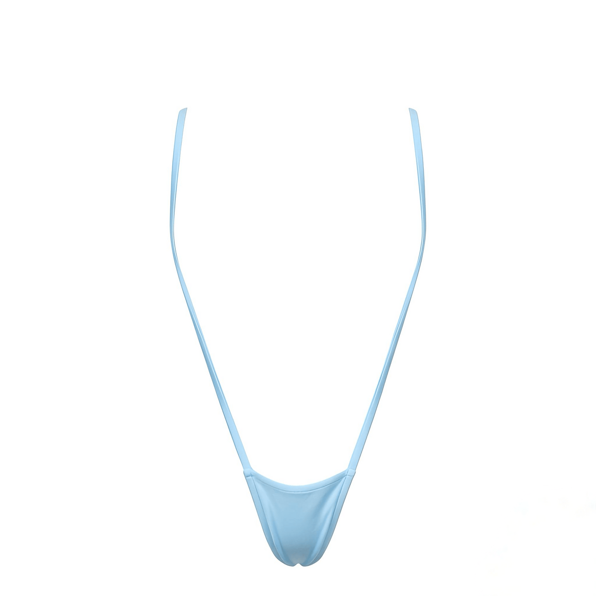 Baby Blue Tri-Kini Slingshot Thong Set - GrlFriday Shop