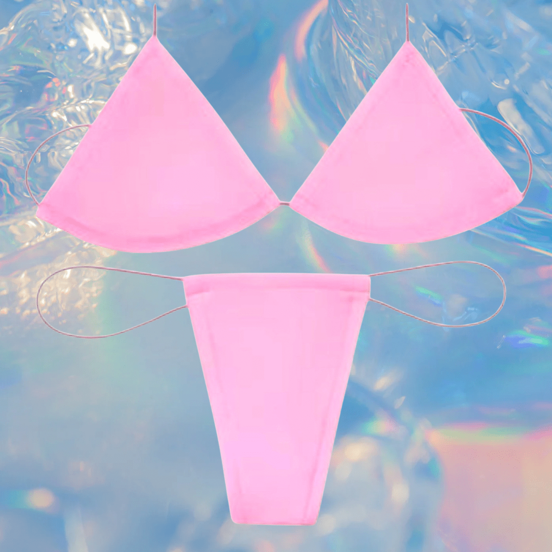 Baby Pink Microkini Set - GrlFriday Shop