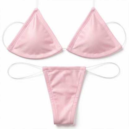 Baby Pink Microkini Set - GrlFriday Shop
