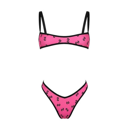Bank Roll Thong Nanokini Set - Hot Pink - GrlFriday Shop