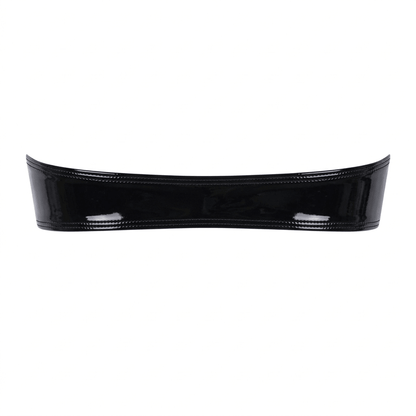 Black Latex Faux Leather Nanokini Microkini - GrlFriday Shop