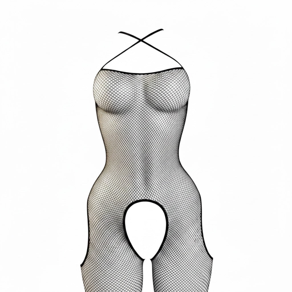 Black Micro Fishnet Bodystocking - GrlFriday Shop
