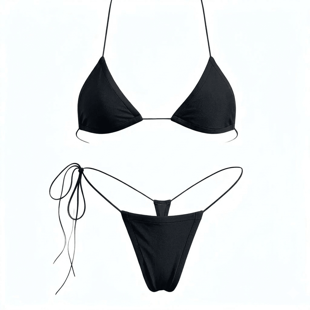 Black Microkini Set - GrlFriday Shop