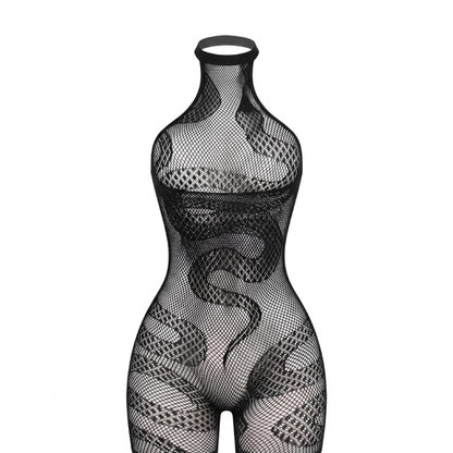 Black Snake Fishnet Bodystocking - GrlFriday Shop