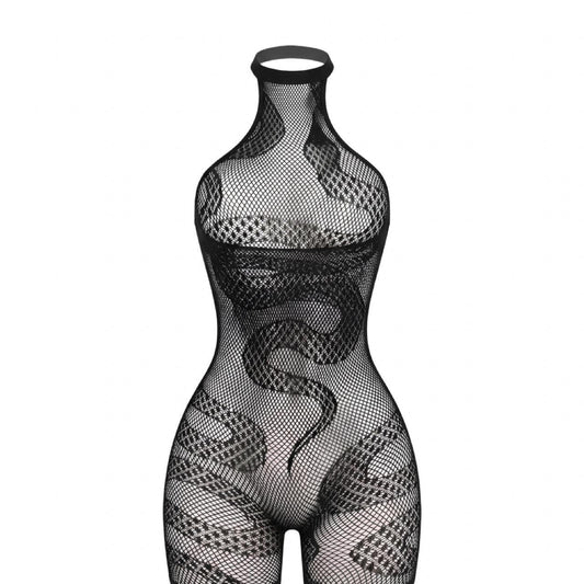 Black Snake Fishnet Bodystocking - GrlFriday Shop