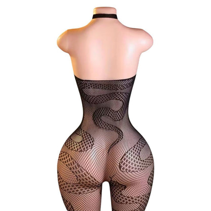 Black Snake Fishnet Bodystocking - GrlFriday Shop