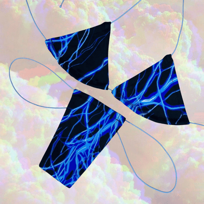 Blue Lightning Microkini Set - GrlFriday Shop