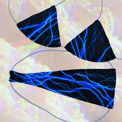 Blue Lightning Microkini Set - GrlFriday Shop