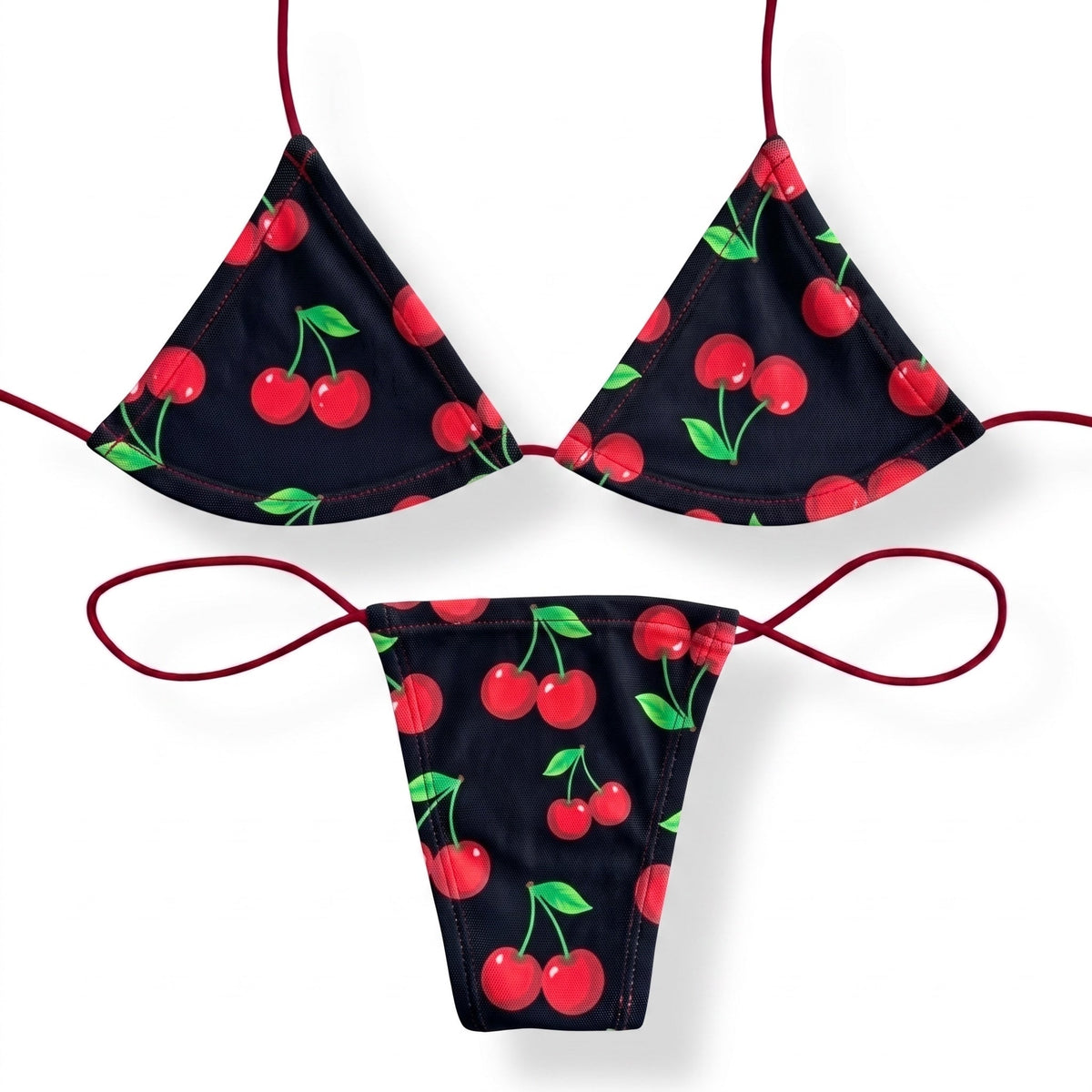 Cherry Bomb Microkini Set - GrlFriday Shop
