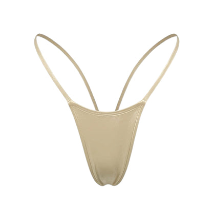 Coffee Tan G String Thong Mini Tri - Kini Set - GrlFriday Shop