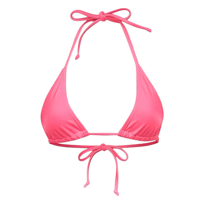 Coral Pink G String Thong Mini Tri - Kini Set - GrlFriday Shop