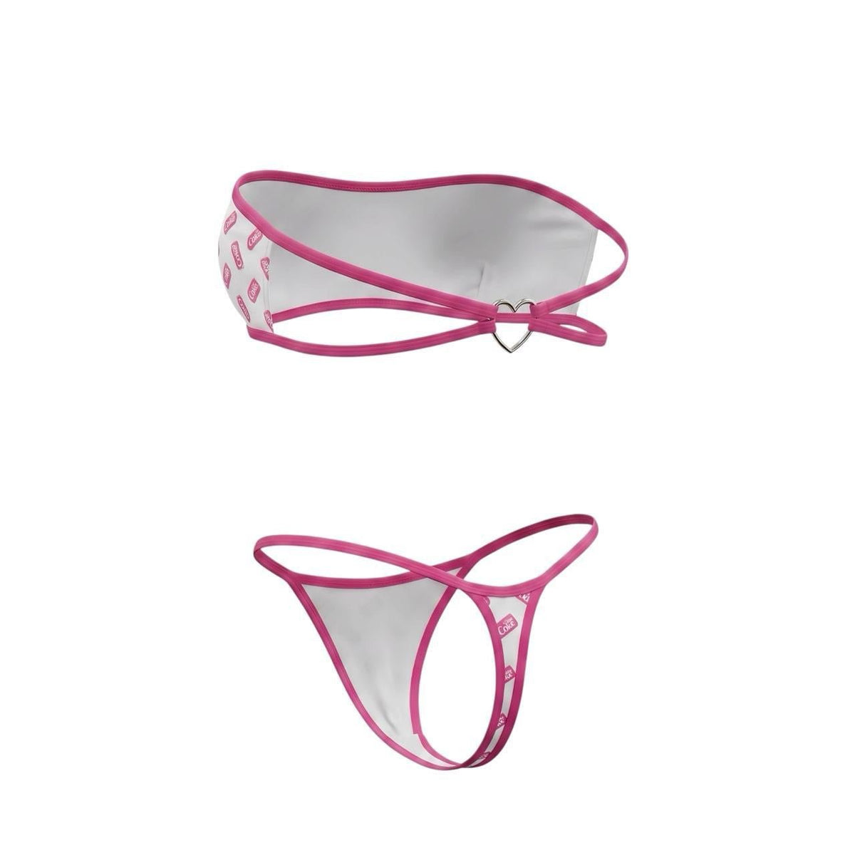 Diet Coke Bandeau Stripper Bikini - GrlFriday Shop