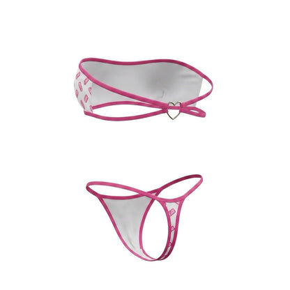 Diet Coke Bandeau Stripper Bikini - GrlFriday Shop