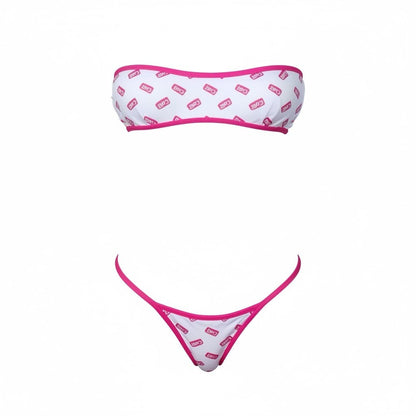 Diet Coke Bandeau Stripper Bikini - GrlFriday Shop