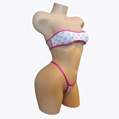 Diet Coke Bandeau Stripper Bikini - GrlFriday Shop
