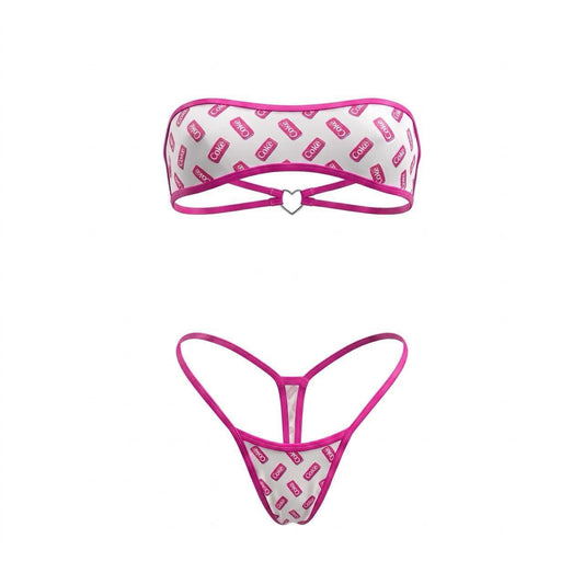 Diet Coke Bandeau Stripper Bikini - GrlFriday Shop
