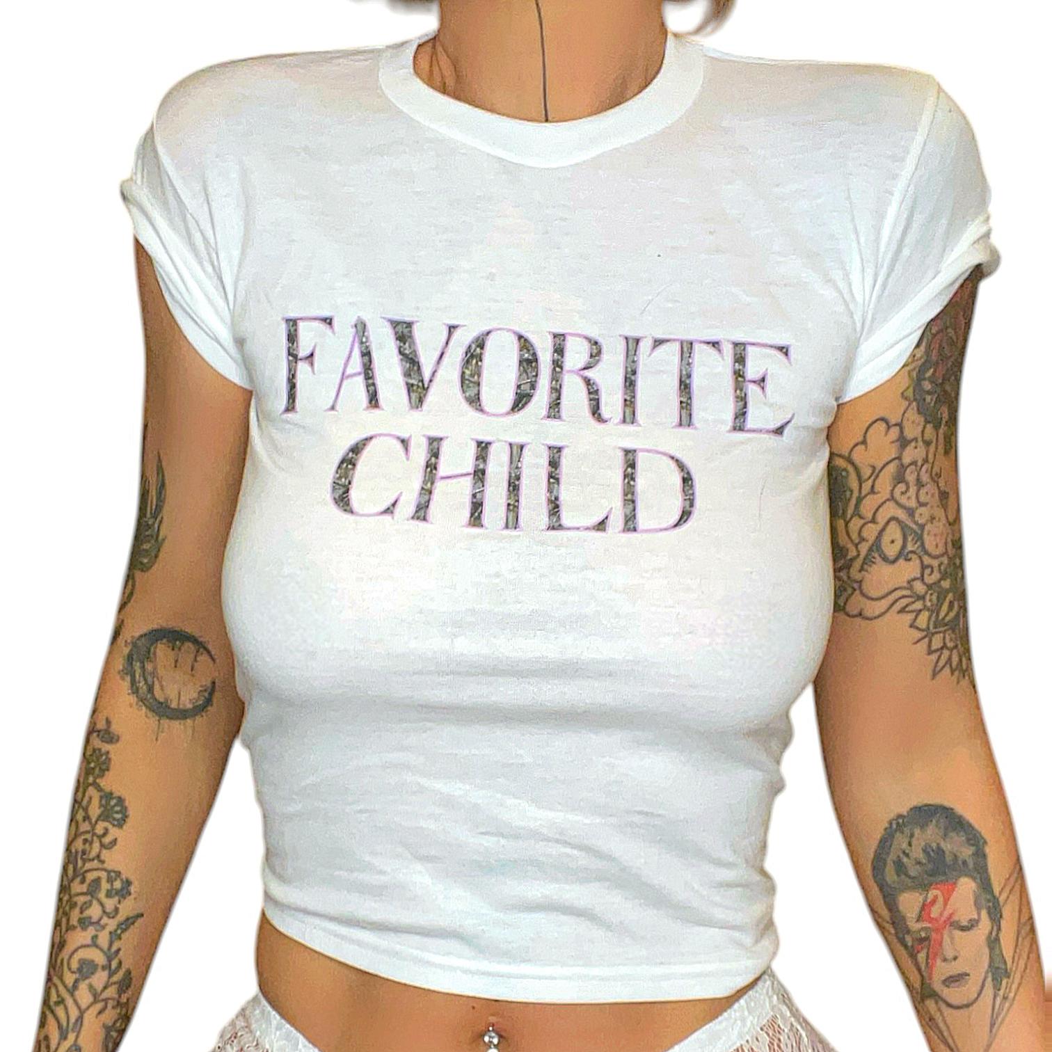‘FAVORITE CHILD’ Baby Tee - GrlFriday Shop
