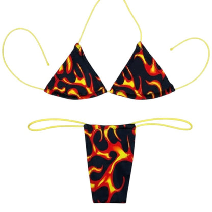 Flame On Microkini Set - GrlFriday Shop