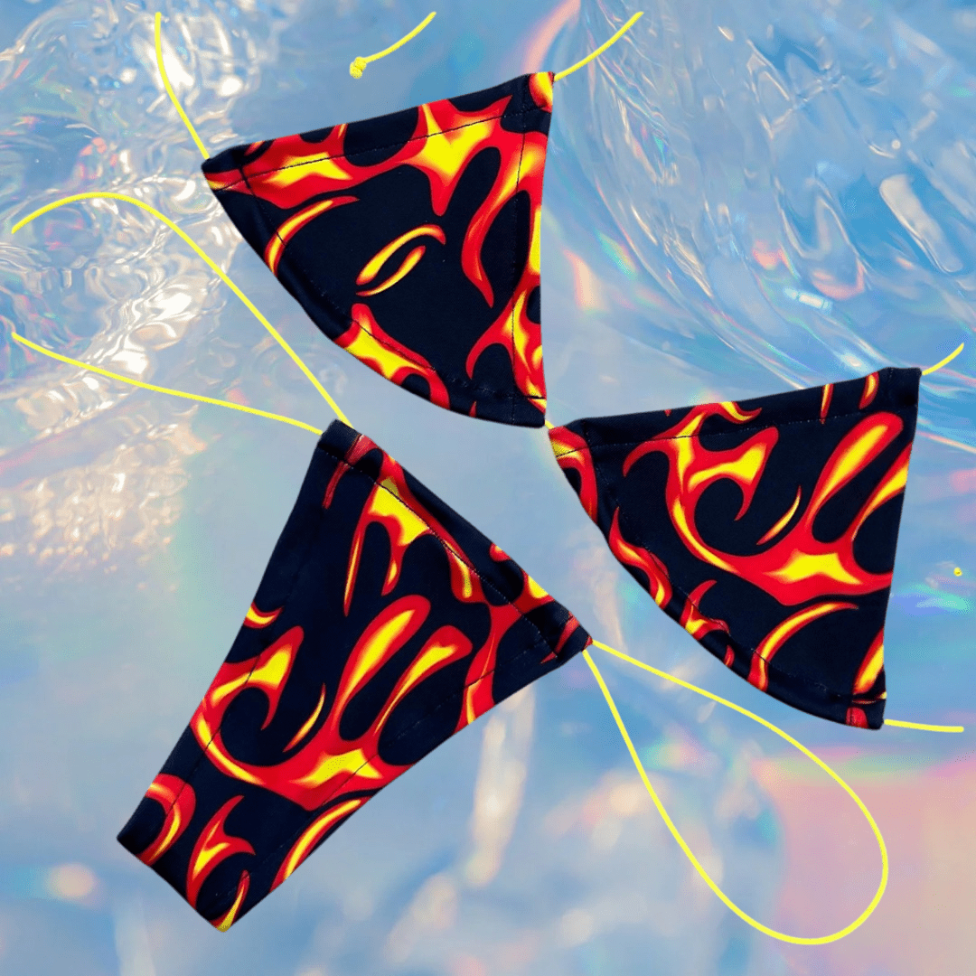 Flame On Microkini Set - GrlFriday Shop