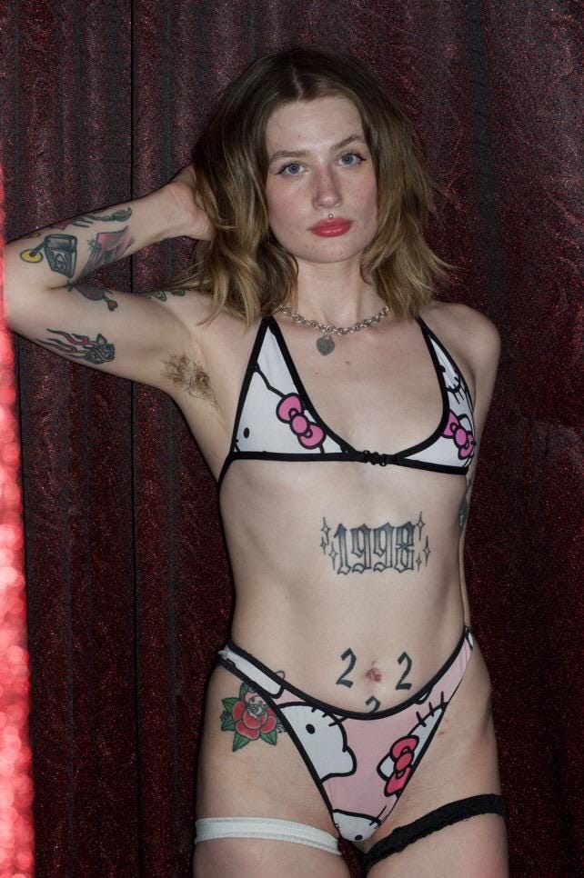 Hello Kitty Snap Front Retro Thong Bikini - GrlFriday Shop