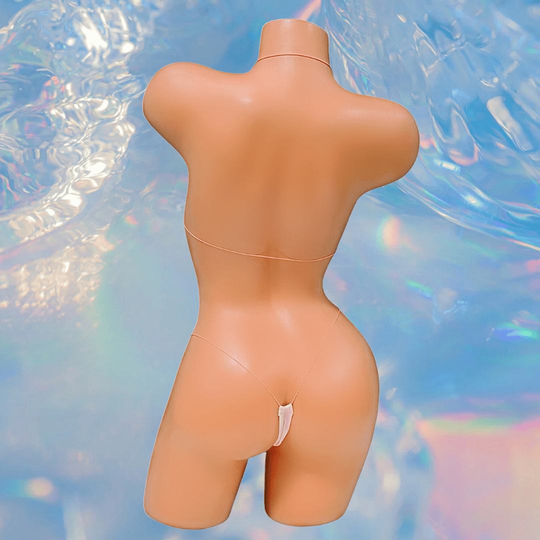 Holographic Cow Print Microkini Set - GrlFriday Shop