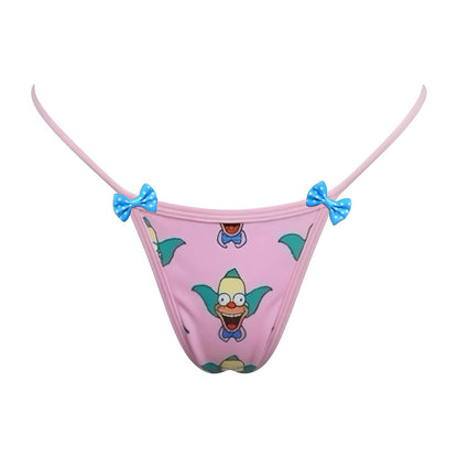 Krusty the Clown Microkini with Bows - GrlFriday Shop