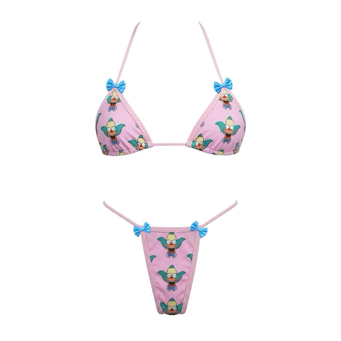 Krusty the Clown Microkini with Bows - GrlFriday Shop