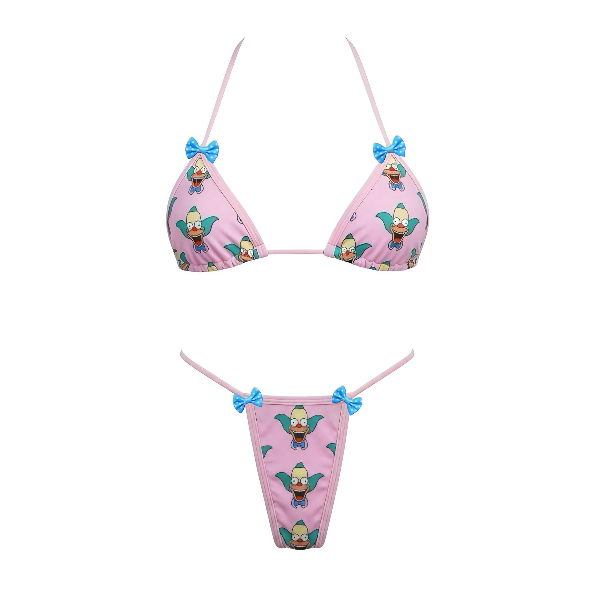 Krusty the Clown Microkini with Bows - GrlFriday Shop