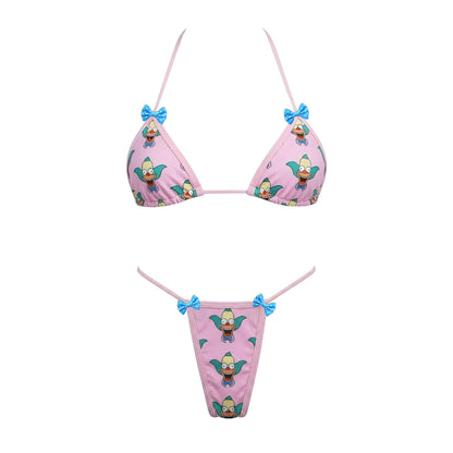 Krusty the Clown Microkini with Bows - GrlFriday Shop