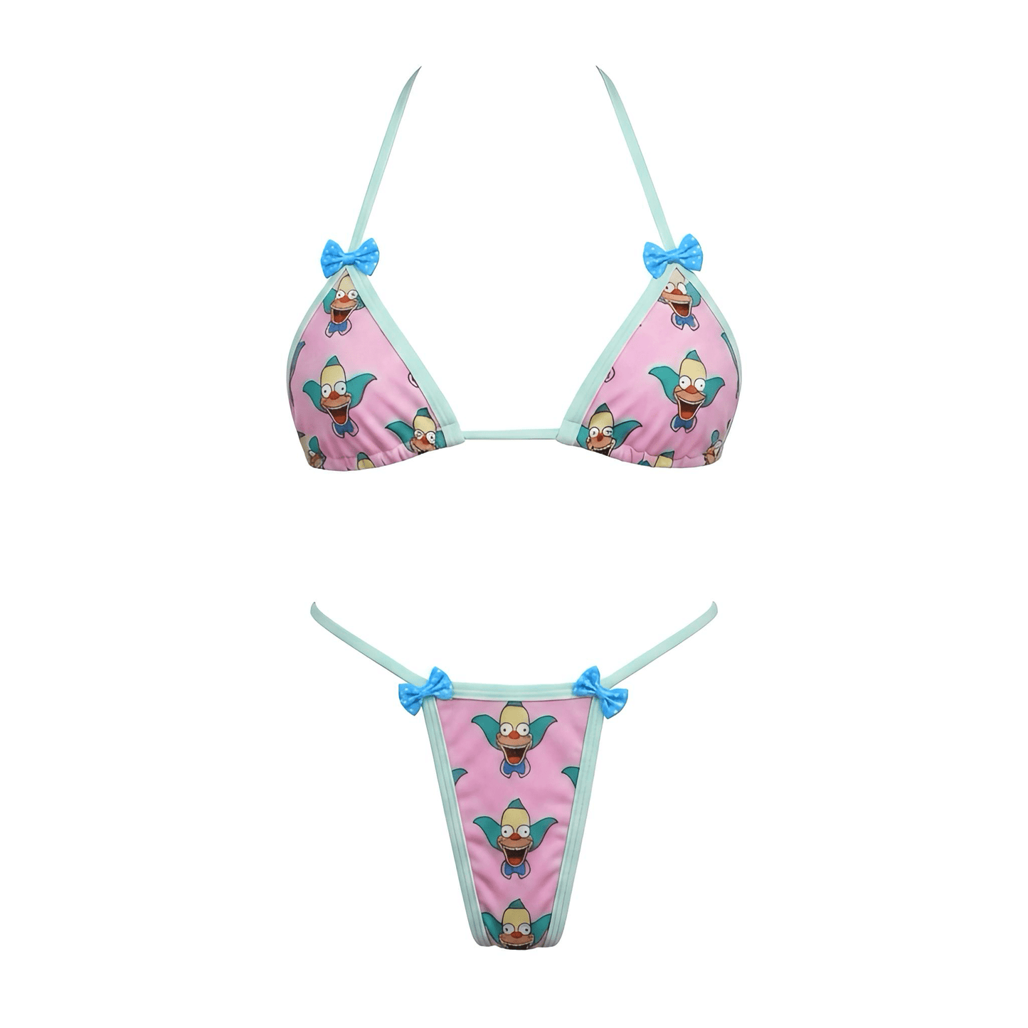Krusty the Clown Microkini with Bows - GrlFriday Shop