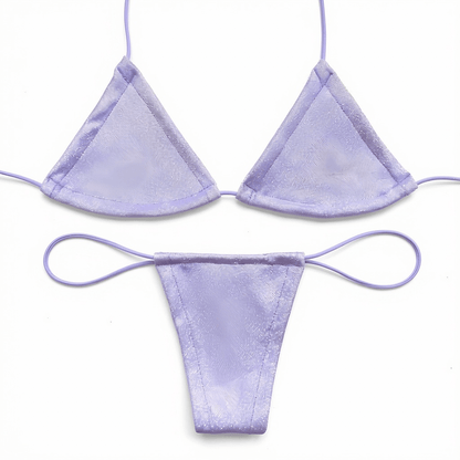 Lavender Holographic Microkini Set - GrlFriday Shop