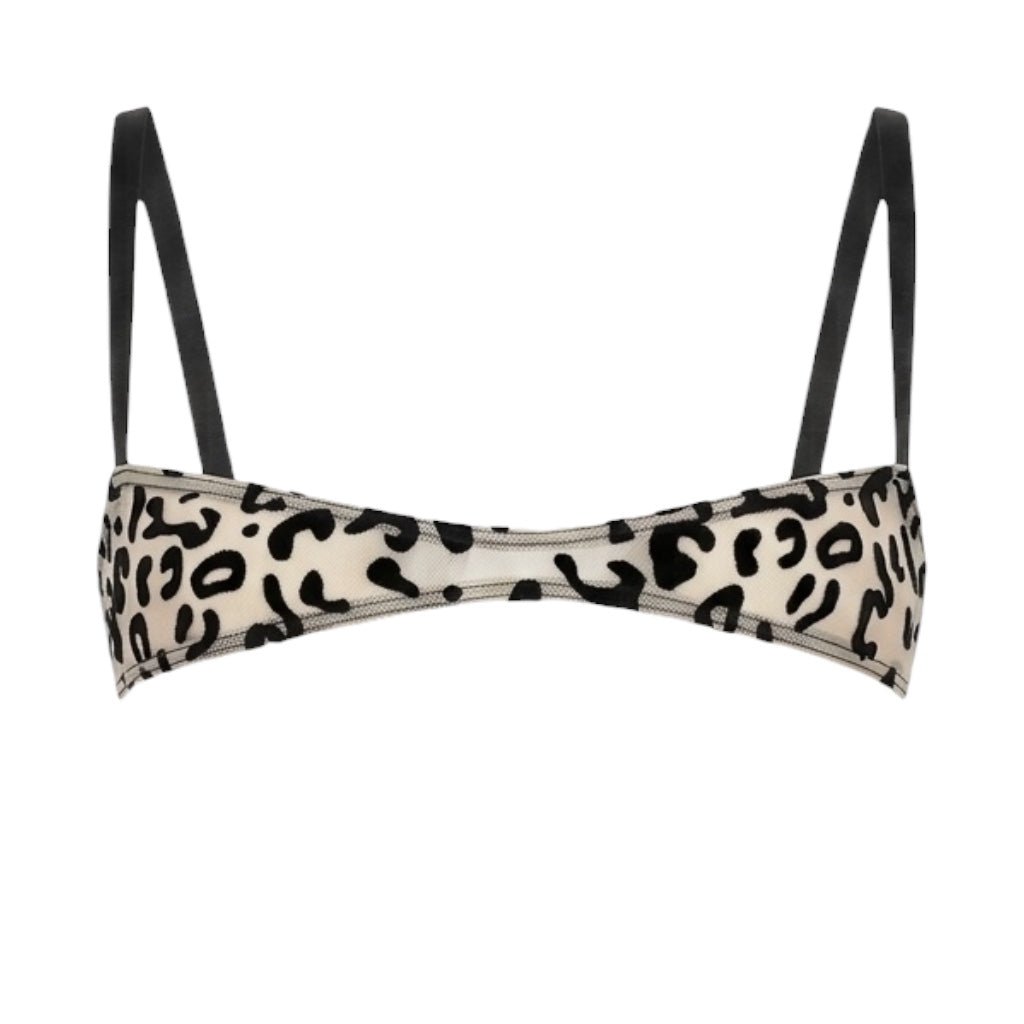 Leopard Print Mesh Thong Nanokini Set - GrlFriday Shop