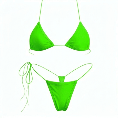 Lime Green Microkini Set - GrlFriday Shop