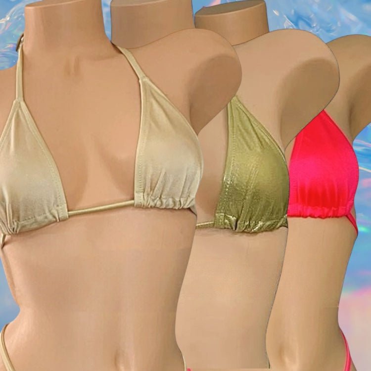 Mini Tri Kini Bikini Top - 18 Colors - GrlFriday Shop