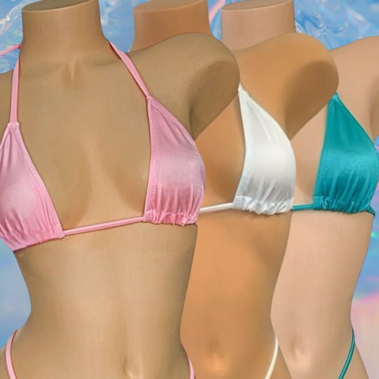 Mini Tri Kini Bikini Top - 18 Colors - GrlFriday Shop