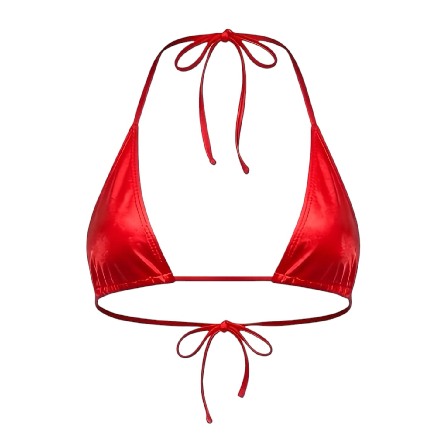 Mini Tri - Kini Top - Red - GrlFriday Shop