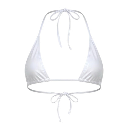 Mini Tri - Kini Top - White - GrlFriday Shop