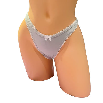 Nanokini Lingerie Set | Light Grey - GrlFriday Shop