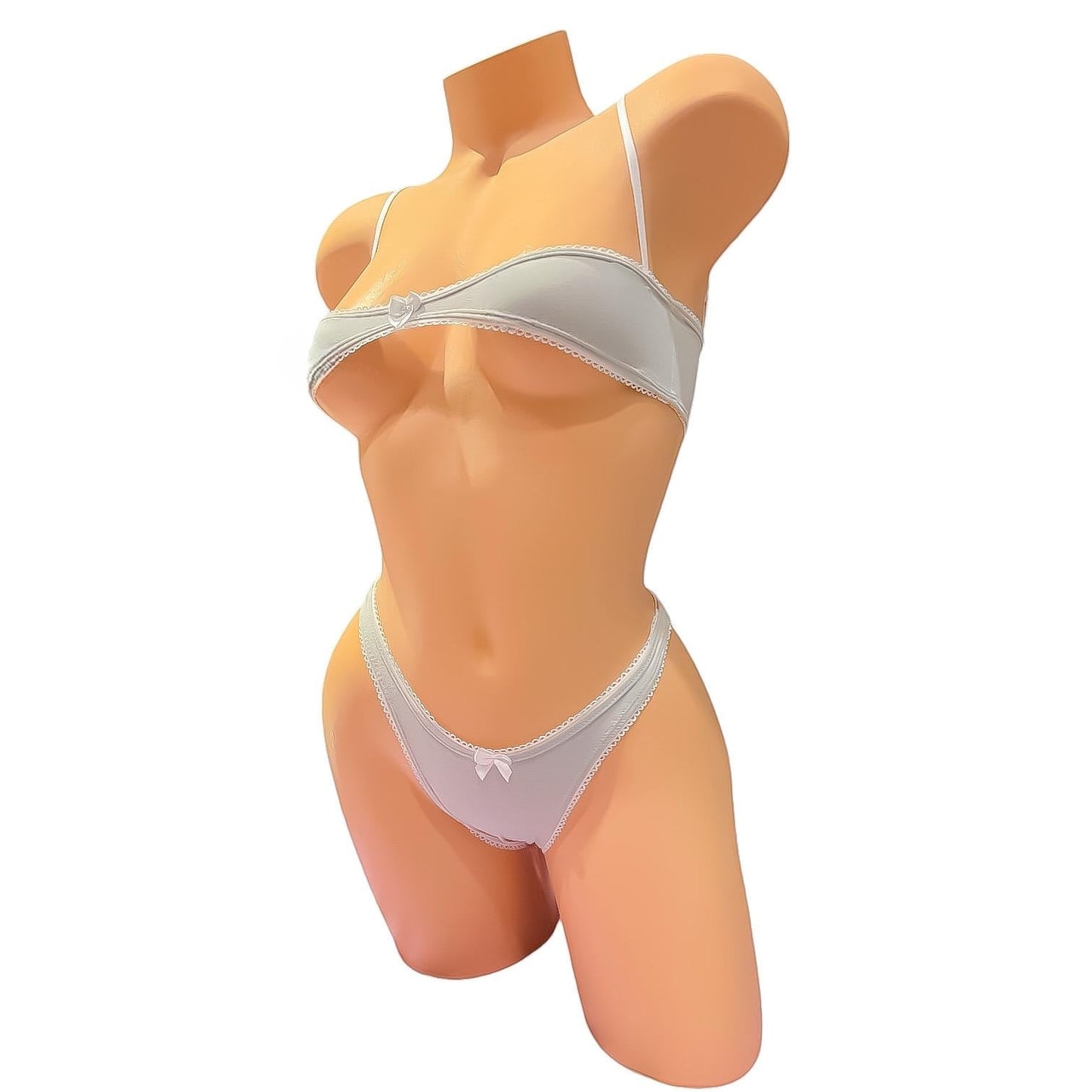 Nanokini Lingerie Set | Light Grey - GrlFriday Shop