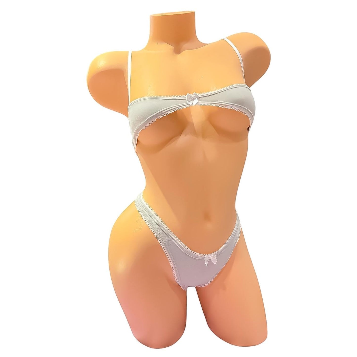 Nanokini Lingerie Set | Light Grey - GrlFriday Shop