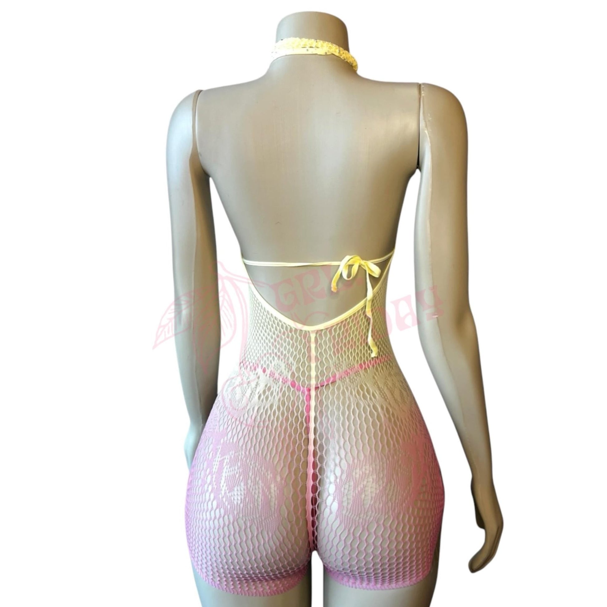 Pastel Ombré Rhinestoned Romper Set - GrlFriday Shop