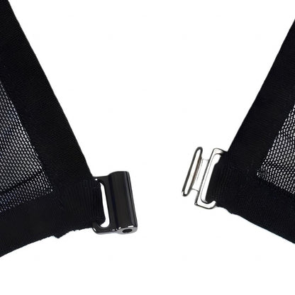 Reversible Black Sheer Mesh Bolero Shrug - GrlFriday Shop