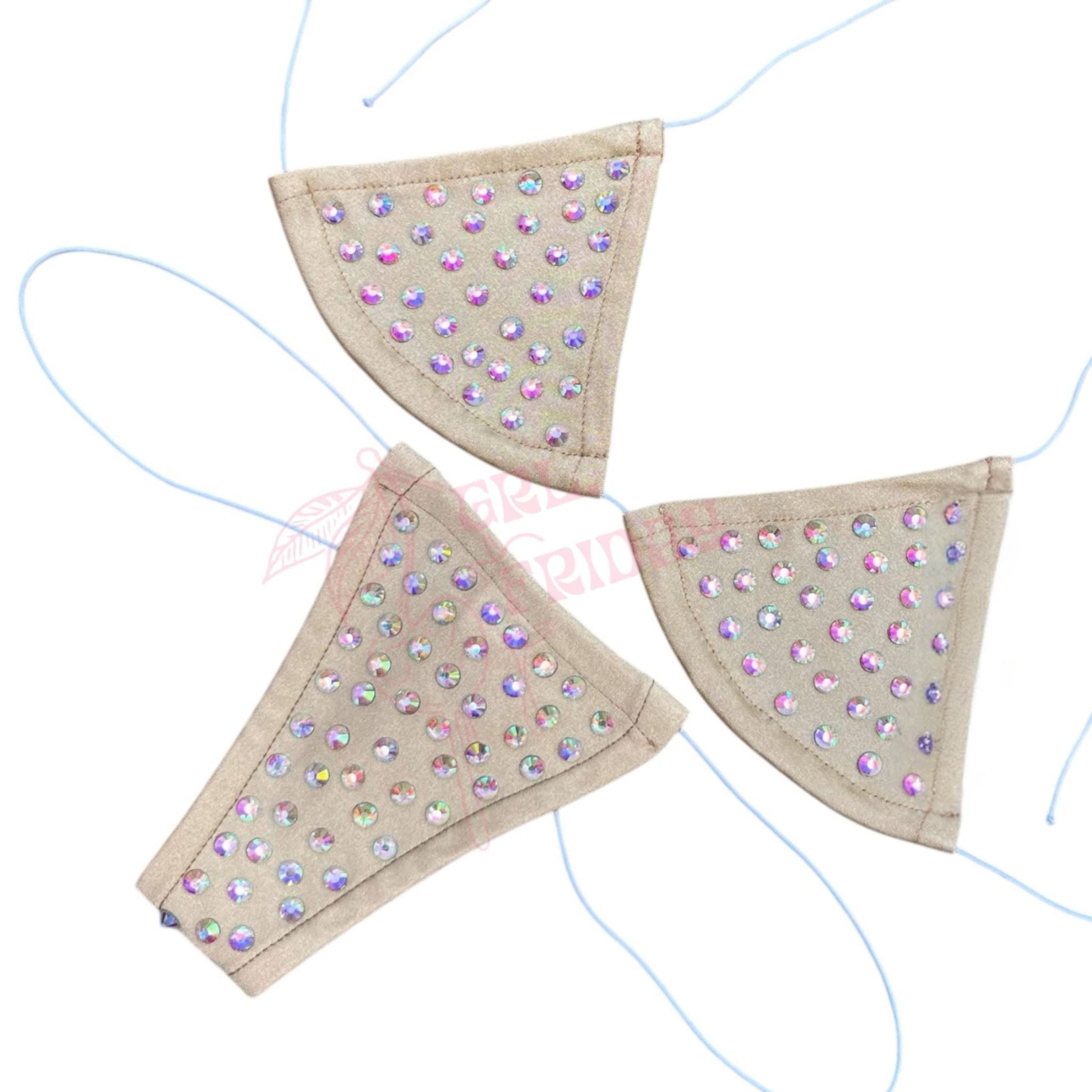 Rhinestoned Bling Microkini - 6 Colors - GrlFriday Shop