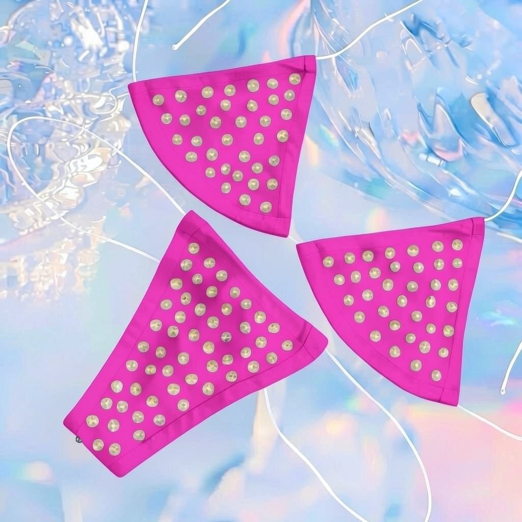 Rhinestoned Bling Microkini Set - 11 Colors - GrlFriday Shop