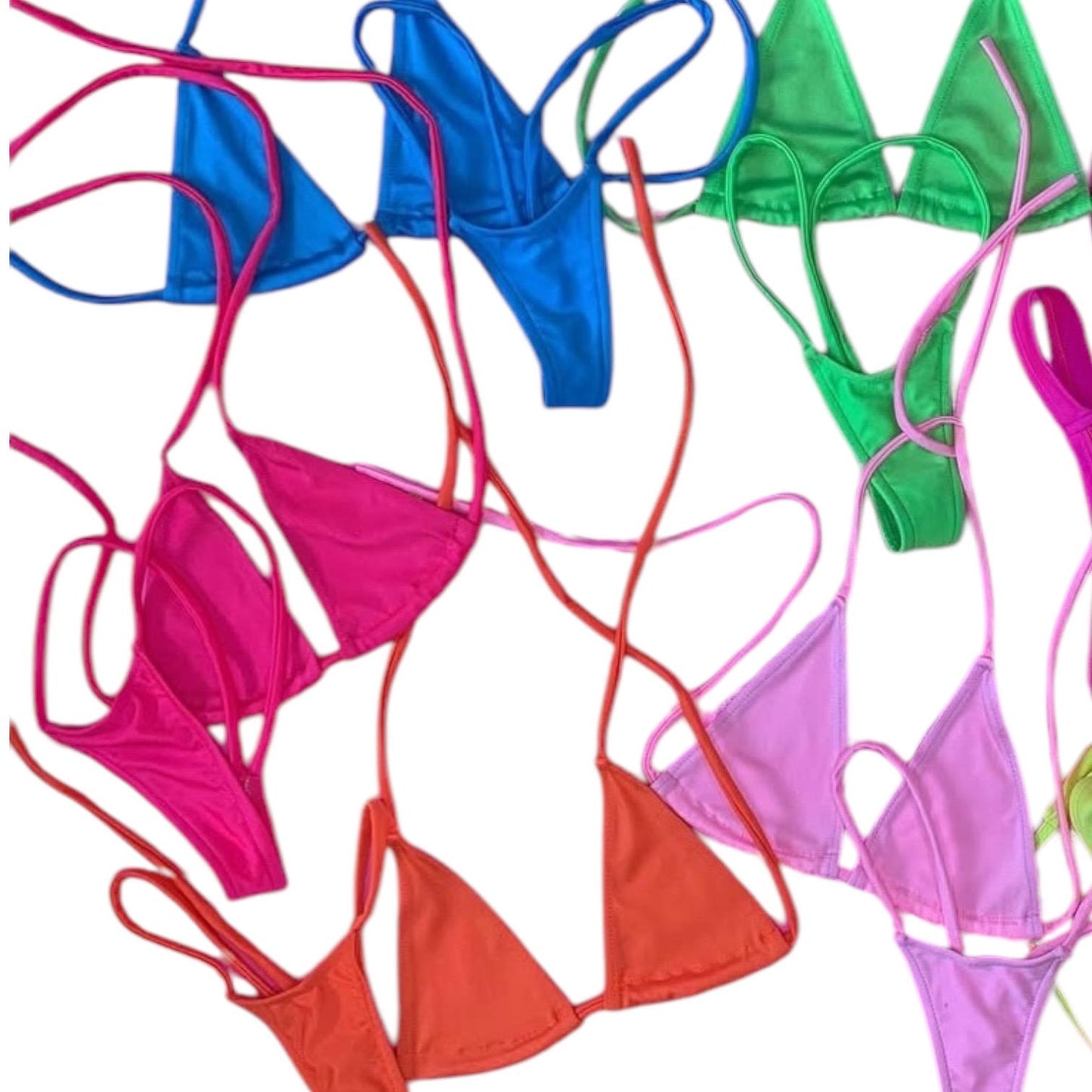 Slimer Green G String Thong Mini Tri - Kini Set - GrlFriday Shop