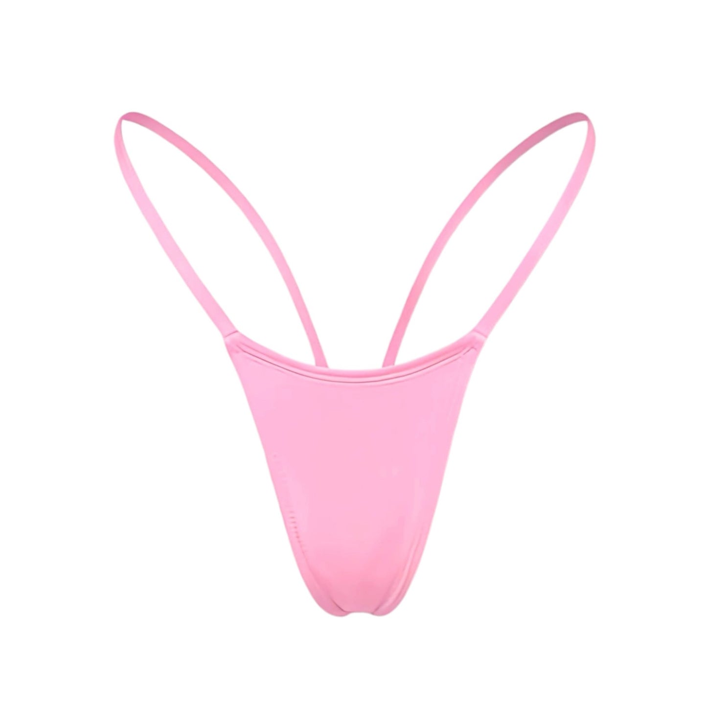 V - Back Thong - Baby Pink - GrlFriday Shop