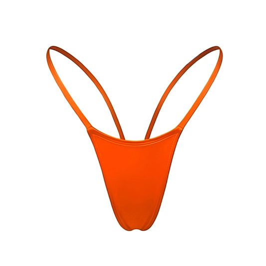 V - Back Thong - Orange - GrlFriday Shop