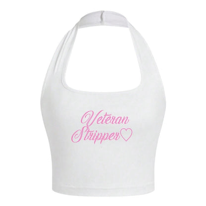 Veteran Stripper Halter Top - GrlFriday Shop